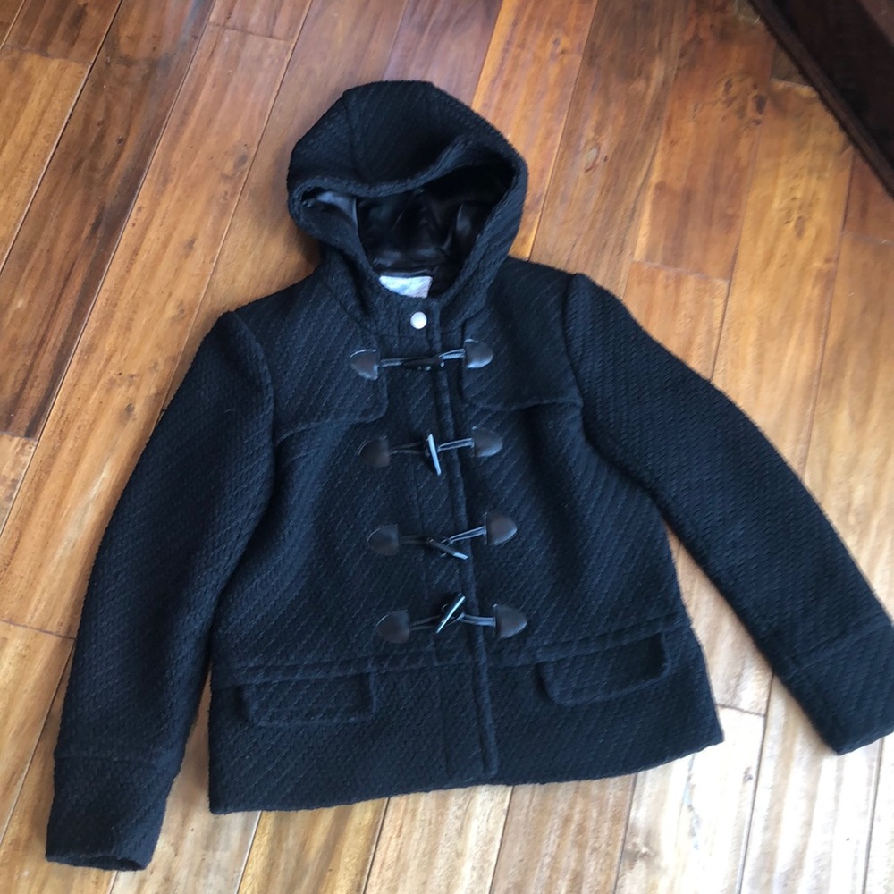 Kensie Hooded Toggle Coat